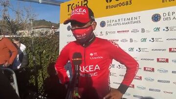 Nairo Quintana: "Si estamos contentos, el trabajo brilla"