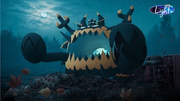 Arte oficial de Guzzlord en Pokémon GO