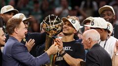 The Celtics coach wins his first title, aged just 35, says his working method is simply knowing when to step away and focusing on the small details. “Being down 3-0 last year was the ultimate gift”.