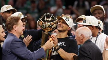 The Celtics coach wins his first title, aged just 35, says his working method is simply knowing when to step away and focusing on the small details. “Being down 3-0 last year was the ultimate gift”.