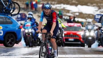 Giro d'Italia 2023 - 106th Edition - 19th stage  Longarone - Tre Cime di Lavaredo 183 km - 26/05/2023 - Derek Gee (CAN - Israel - Premier Tech) - photo Roberto Bettini/SprintCyclingAgency©2023 