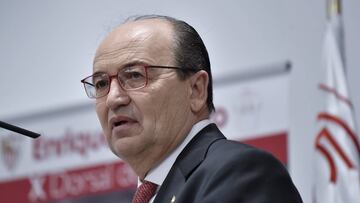 Pepe Castro, presidente del Sevilla.