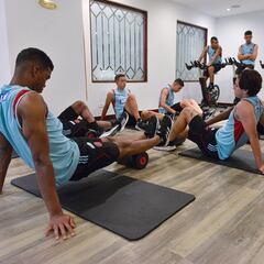 La Sub 20 se queda en el hotel: Día de descanso y recuperación