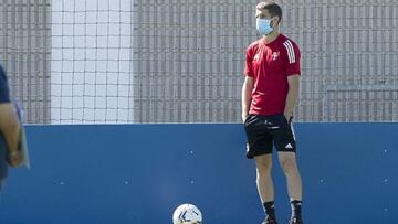 Darko Brasanac en un entrenamiento anterior