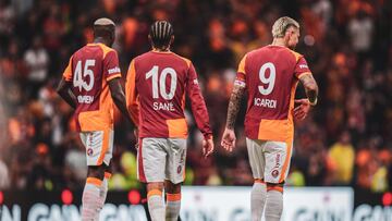 Estreno glorioso del nuevo tridente del Galatasaray