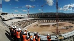 New Atleti stadium taking shape