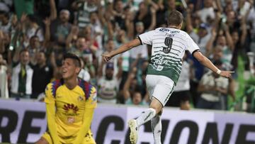 Santos Laguna golea 4-1 al Am&eacute;rica en las Semifinales