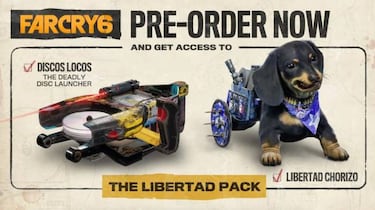 Far Cry 6 nos presenta a Chorizo, el perro salchicha que nos acompañará en el juego