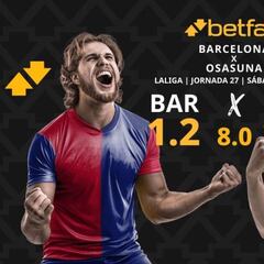 FC Barcelona vs. CA Osasuna: horario, dónde ver, pronósticos y clasificación