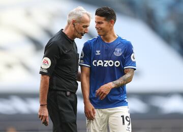 El equipo de Carlo Ancelotti ganó por 0-1 en el debut de la Premier League 2020/2021. James debutó, jugó 91 minutos y tuvo un gran papel. Yerry Mina fue el jefe de la defensa. Calvert Lewin marcó el gol del triunfo.