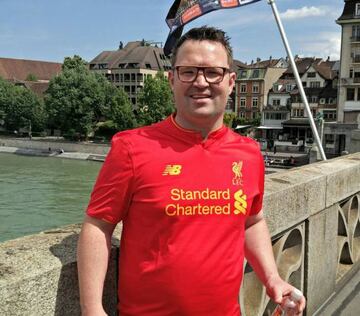 Belfast resident and Liverpool fan Gary is worried about the threat Sevilla pose.