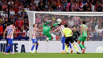 Osasuna perdió el quinto partido consecutivo lejos de El Sadar, en el Metropolitano.