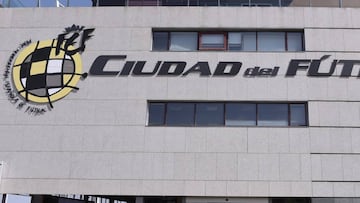 Sede de la Real Federación Española de Fútbol, en las Rozas.