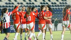 Esta Roja sí gana y hace goles