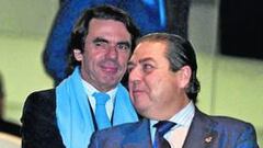 Aznar regresó al palco