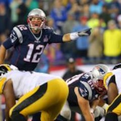 Sin sospechas de nada, Brady arrolla a Pittsburgh
