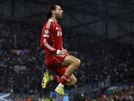 MARSEILLE (France), 21/01/2026.- Dominik Szoboszlai of Liverpool FC celebrates scoring the 0-1 goal during the UEFA Champions League soccer match between Olympique Marseille and Liverpol FC, in Marseille, France, 21 January 2026. (Liga de Campeones, Francia, Marsella) EFE/EPA/GUILLAUME HORCAJUELO