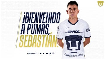 Sebastián Saucedo es nuevo jugador de Pumas