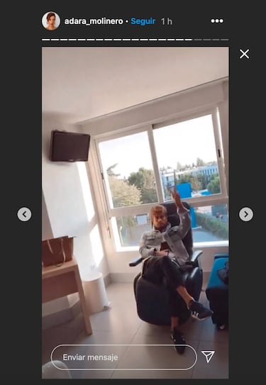 Adara Molinero se somete a una nueva operación de pecho