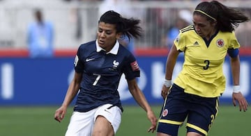 Imagen de Colombia vs Francia en Canadá 2015