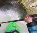 El salto del año en kayak