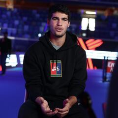 Carlos Alcaraz: "Ojalá que algún día llegue a ser una leyenda"