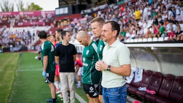 El Albacete sigue teniendo confianza en Alberto González