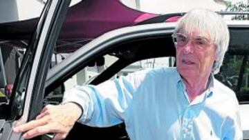 <b>EN SUS TRECE. </b>Bernie Ecclestone mantiene firme su criterio.