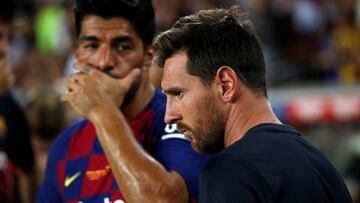 Los servicios médicos del Barcelona no quieren correr ni un riesgo con Messi y Suárez.