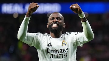 El divertido video de la celebración del Madrid al estilo Rudiger