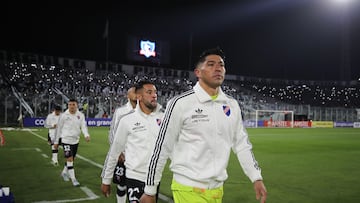 Futbol, Colo Colo vs Fortaleza.
Fase de grupos, Copa Libertadores 2025.
El jugador de Colo Colo Brayan Cortes es fotografiado durante el partido de copa libertadores por el grupo E contra Fortaleza disputado en el estadio Monumental en Santiago, Chile.
10/04/2024
Felipe Zanca/Photosport
Football, Colo Colo vs Fortaleza.
Group stage, Copa Libertadores 2025.
Colo ColoÕs player Brayan Cortes is pictured during the copa libertadores match for group E against Fortaleza at the Monumental stadium in Santiago, Chile.
10/04/2024
Felipe Zanca/Photosport