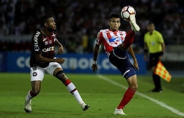 Junior y Atlético Paranaense empataron 1-1 en el estadio Metropolitano. Barranquilla gozó con los primeros 90 minutos de la final de Copa Sudamericana.