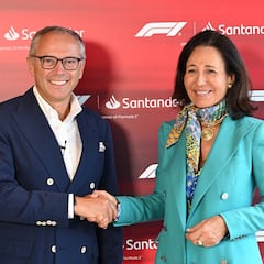 Santander rompe con Ferrari pero firma con la Fórmula 1