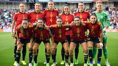 20/07/22  PARTIDO FUTBOL FEMENINO EUROCOPA INGLATERRA 2022 CUARTOS
ESTADIO  BRIGHTON & HOVE COMMUNITY STADIUM
INGLATERRA - SELECCION ESPAÑOLA ESPAÑA 
FORMACION EQUIPO

SOLO USO EDITORIAL, SOLO DISPONIBLE PARA ILUSTRAR LA NOTICIA QUE ACOMPAÑA (CRÉDITO OBLIGATORIO)
FOTO RFEF