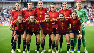 20/07/22 PARTIDO FUTBOL FEMENINO EUROCOPA INGLATERRA 2022 CUARTOS
ESTADIO BRIGHTON & HOVE COMMUNITY STADIUM
INGLATERRA - SELECCION ESPAÑOLA ESPAÑA
FORMACION EQUIPO
SOLO USO EDITORIAL, SOLO DISPONIBLE PARA ILUSTRAR LA NOTICIA QUE ACOMPAÑA (CRÉDITO OBLIGATORIO)
FOTO RFEF