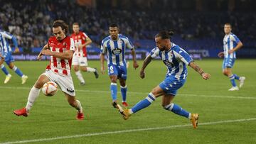 Partido Deportivo de La Coruña - Logroñes. Héctor