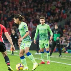 Setién destacó las cualidades de Lainez en su primera titularidad