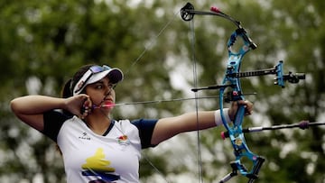 Sara L&oacute;pez es una de las mejores arqueras del mundo.