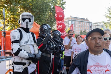 Soldados imperiales de la saga de películas de Star Wars.