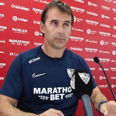 Lopetegui: "Mi única motivación es hacer un gran partido con el Sevilla"