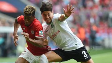 Miiko Albornoz jugó en la derrota de Hannover ante Bayern Munich.