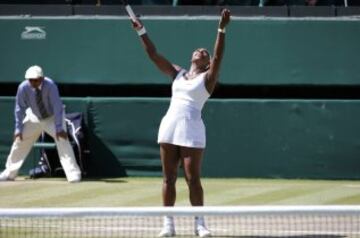 La final femenina de Wimbledon en im¨¢genes