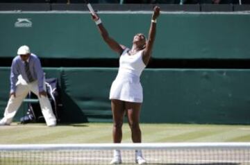 La final femenina de Wimbledon en imágenes