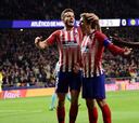 1x1 del Atlético: a Griezmann y a Saúl les va Europa