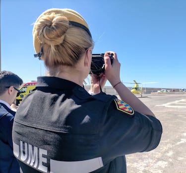 Juanjo Regalado, emergency pilot: “We saved a life in two minutes”
