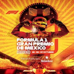 Gran premio de México ya tiene su cartel para edición 2019