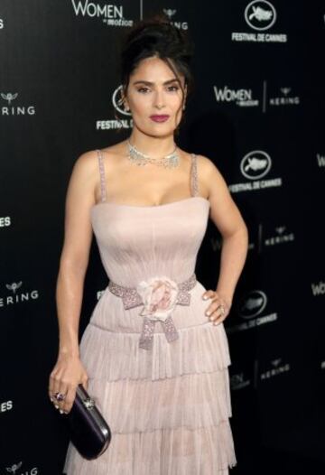 CANNES, FRANCE - MAY 15:  Salma Hayek attends the "Women in Motion" Prize Reception  part of The 69th Annual Cannes Film Festival on May 15, 2016 in Cannes, France.  (Photo by Mike Marsland/Mike Marsland/WireImage)