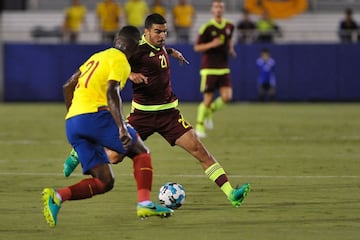 Venezuela vs Ecuador. Partido amistoso en Boca Ratón. 