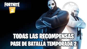 Fortnite: recompensas y skins del Pase de Batalla de la Temporada 2