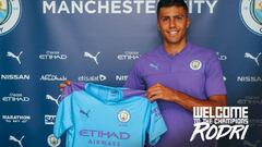 Rodrigo, nuevo futbolista del Manchester City